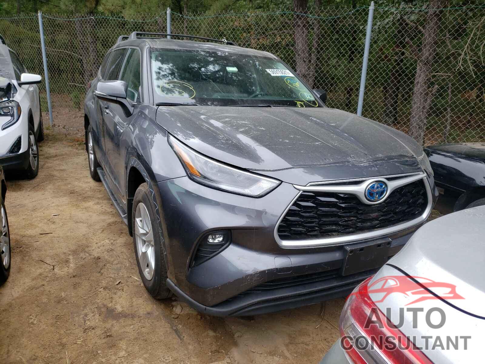 TOYOTA HIGHLANDER 2021 - 5TDBBRCH9MS523724