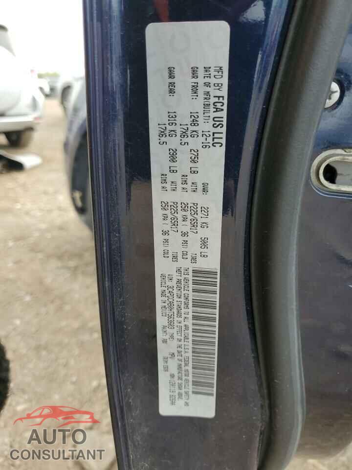 DODGE JOURNEY 2017 - 3C4PDCAB0HT563603