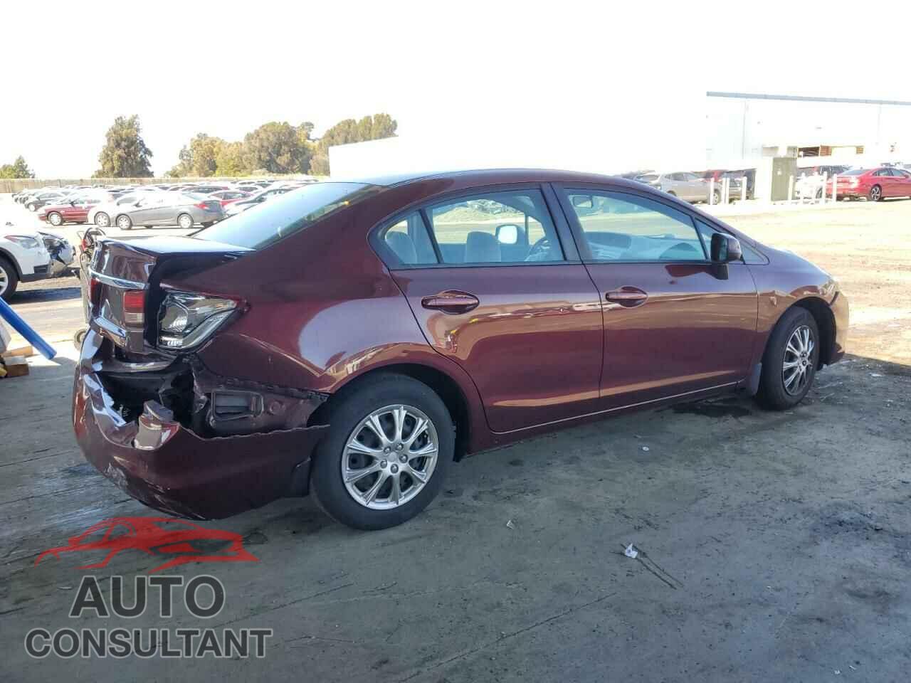 HONDA CIVIC 2013 - 19XFB2F58DE086366