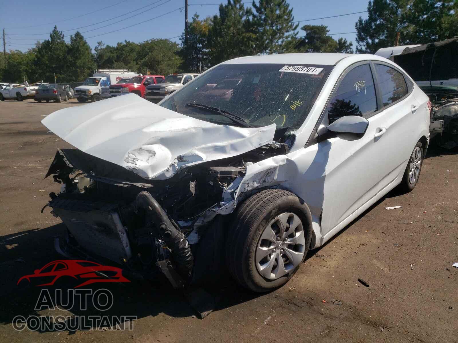 HYUNDAI ACCENT 2016 - KMHCT4AE5GU070291