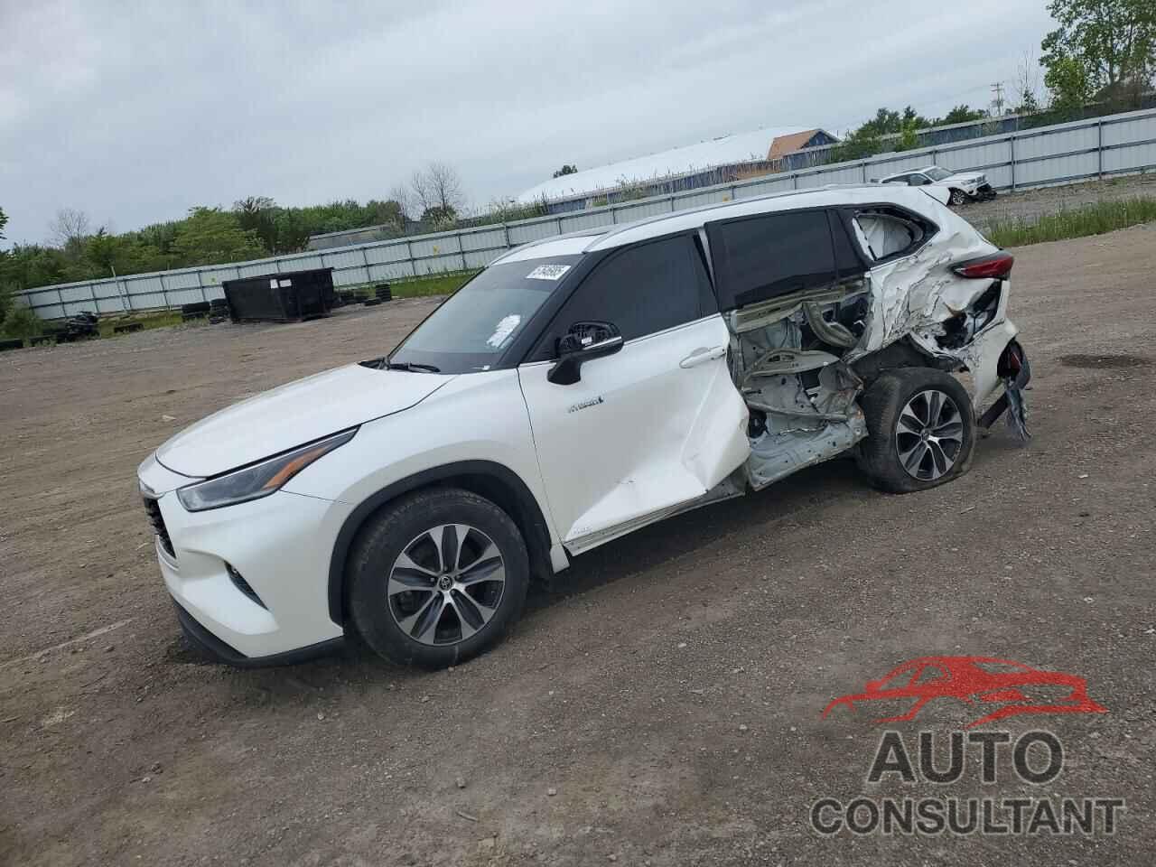 TOYOTA HIGHLANDER 2021 - 5TDGBRCH2MS059701