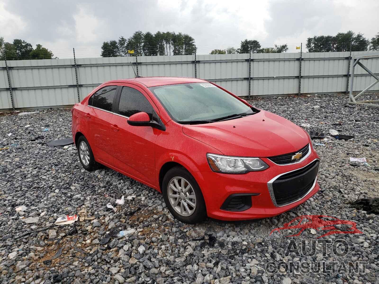 CHEVROLET SONIC 2019 - 1G1JD5SB0K4117022