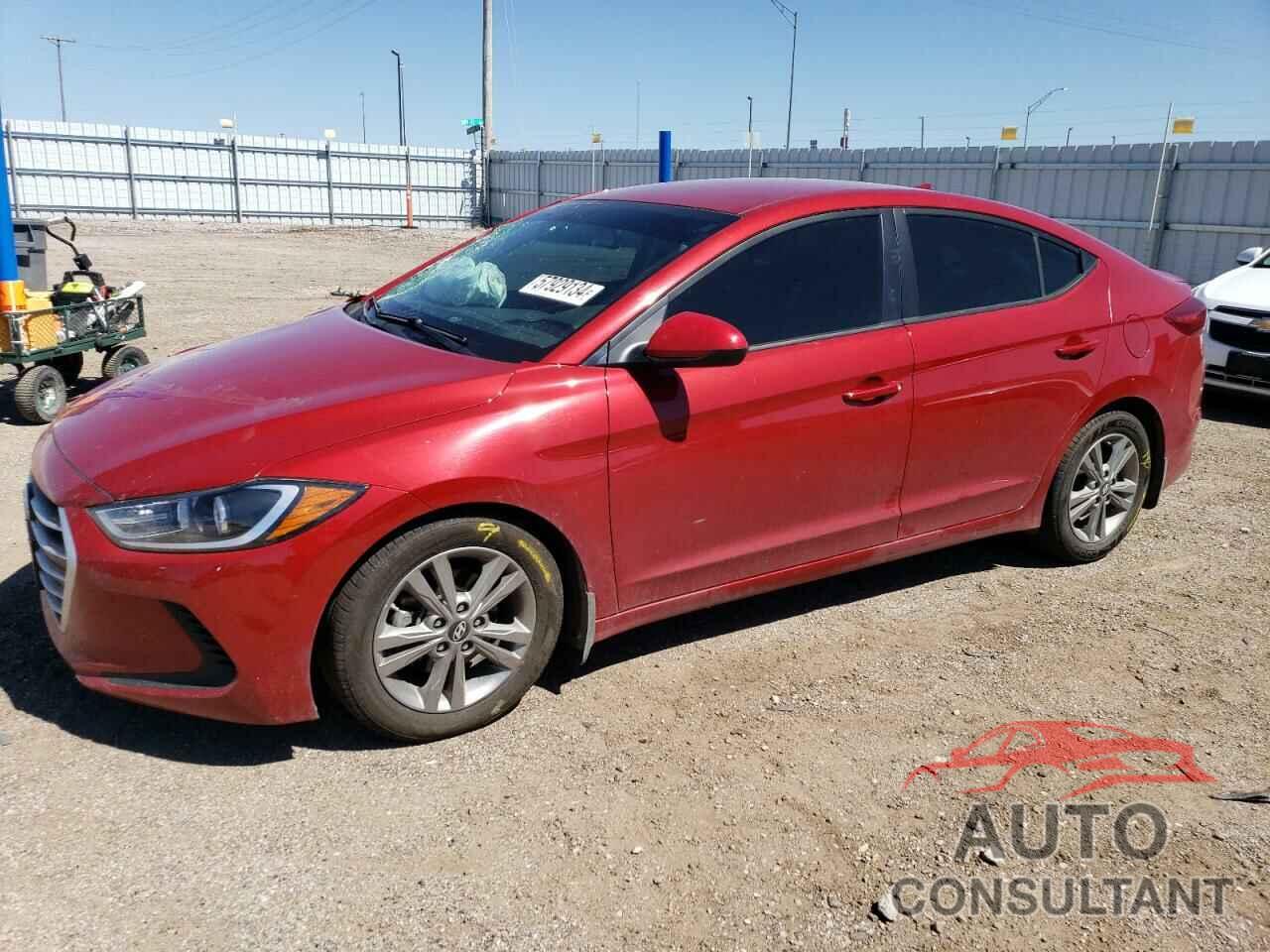 HYUNDAI ELANTRA 2018 - KMHD84LF8JU630677