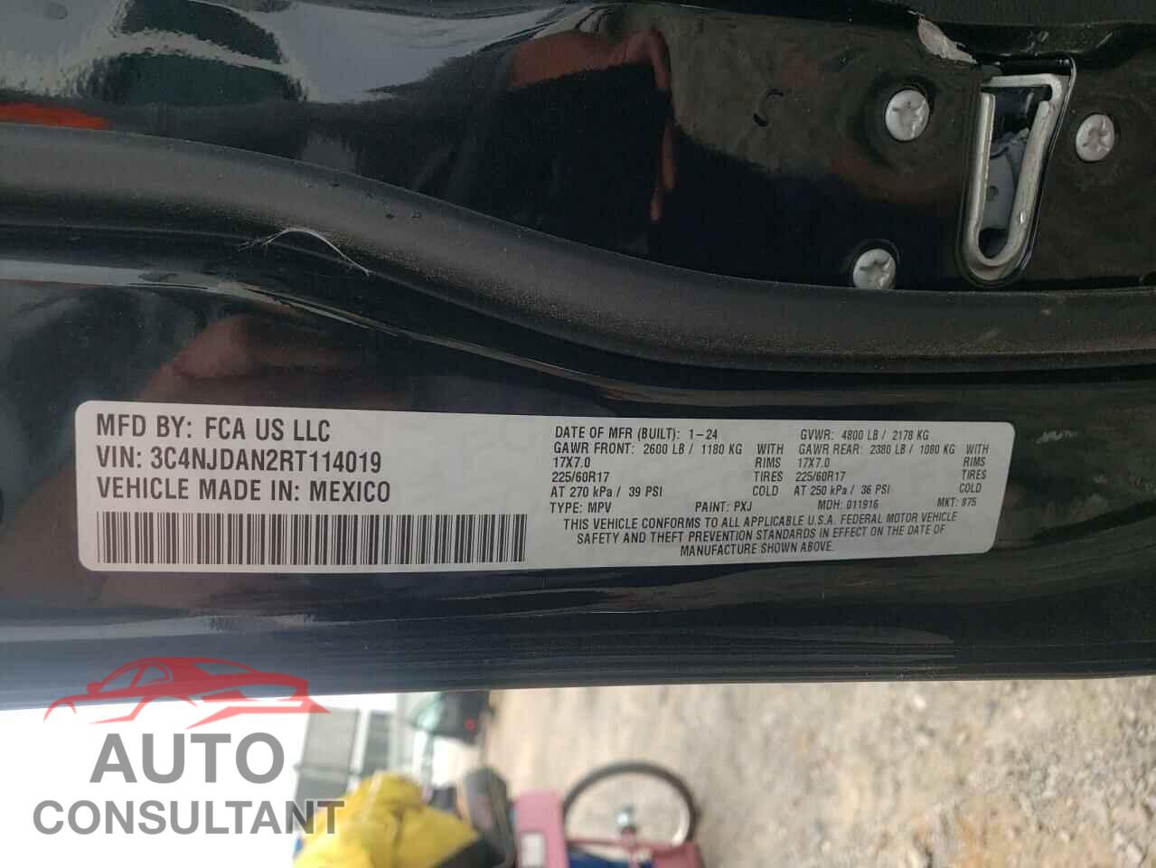 JEEP COMPASS 2024 - 3C4NJDAN2RT114019