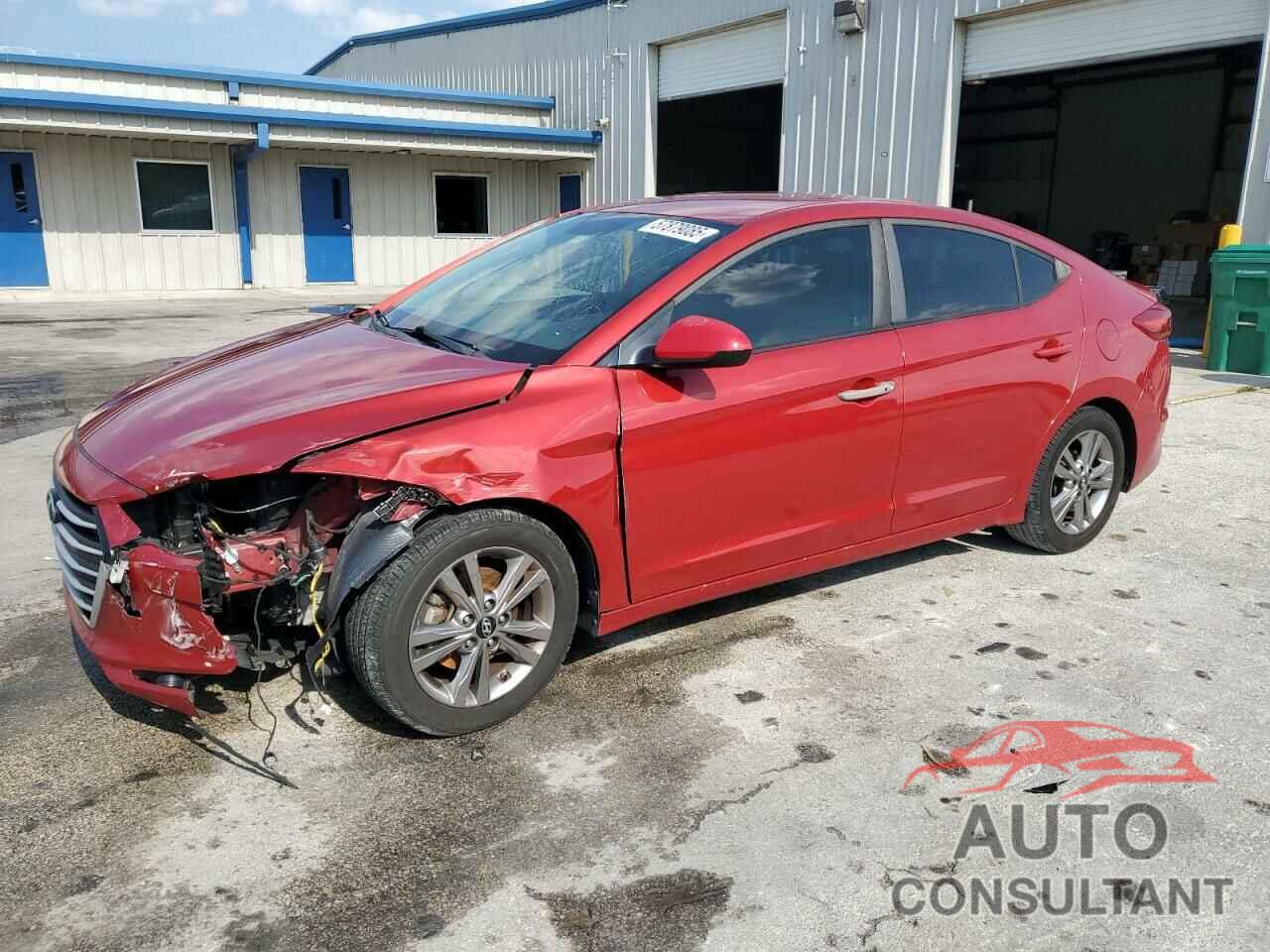 HYUNDAI ELANTRA 2017 - KMHD84LF0HU143340