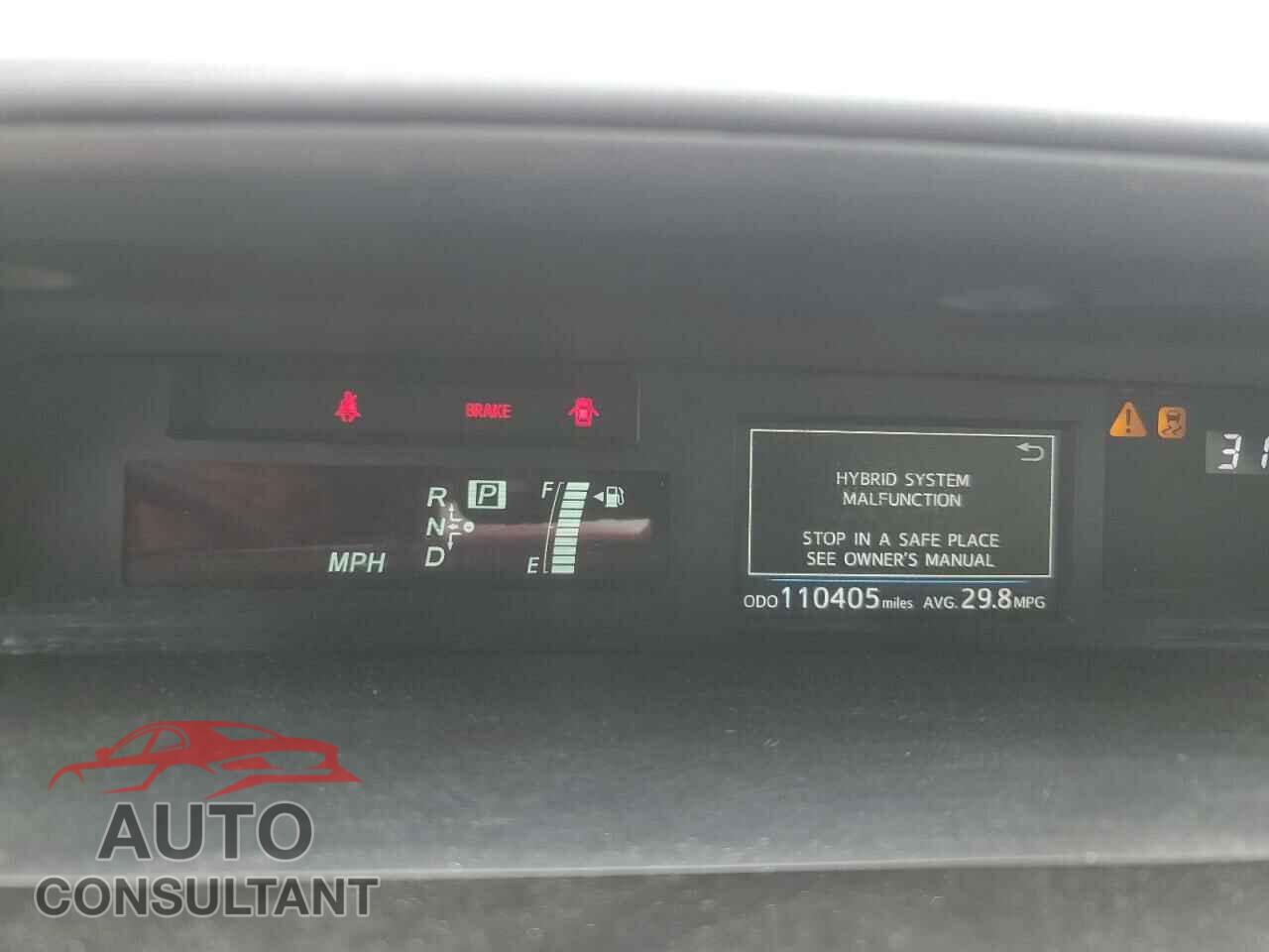 TOYOTA PRIUS 2016 - JTDZN3EU4GJ047672