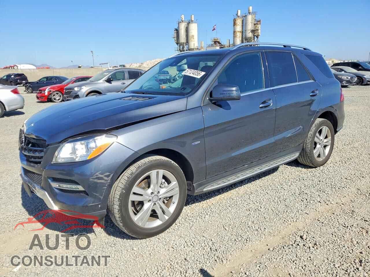 MERCEDES-BENZ M-CLASS 2012 - 4JGDA2EB2CA053930