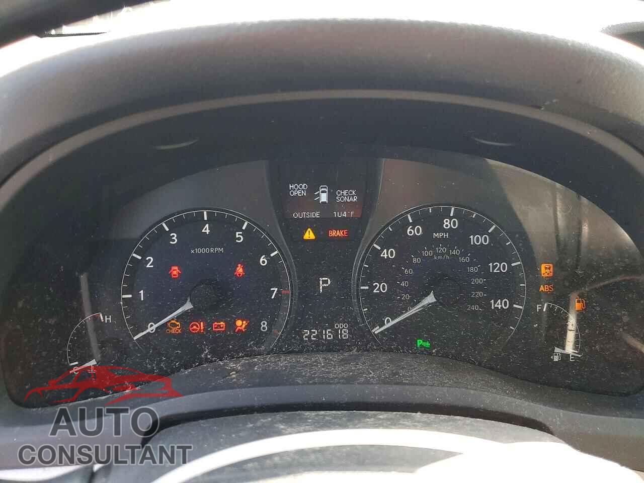 LEXUS RX350 2012 - 2T2BK1BA2CC120838