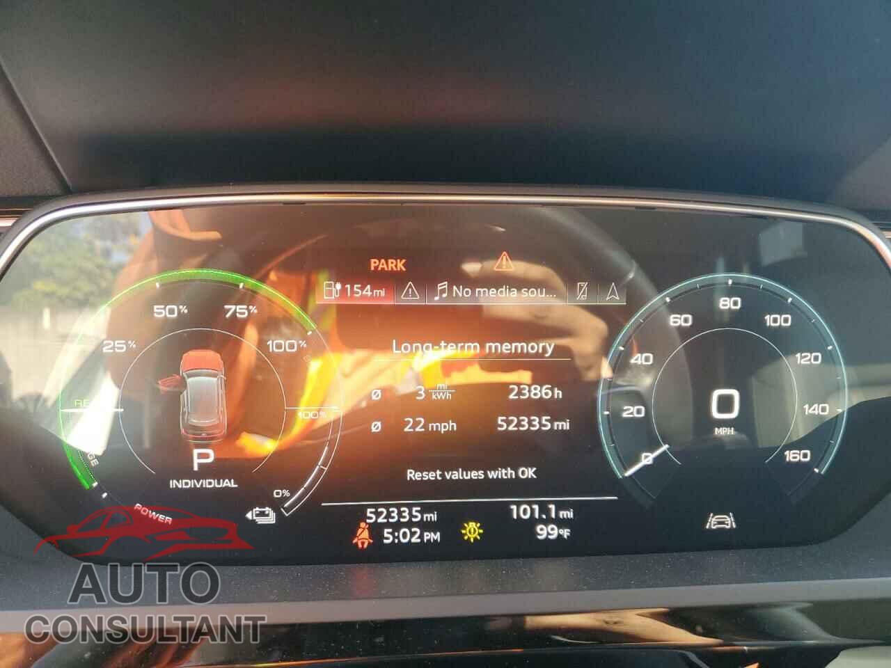 AUDI E-TRON 2022 - WA1AAAGE0NB023860