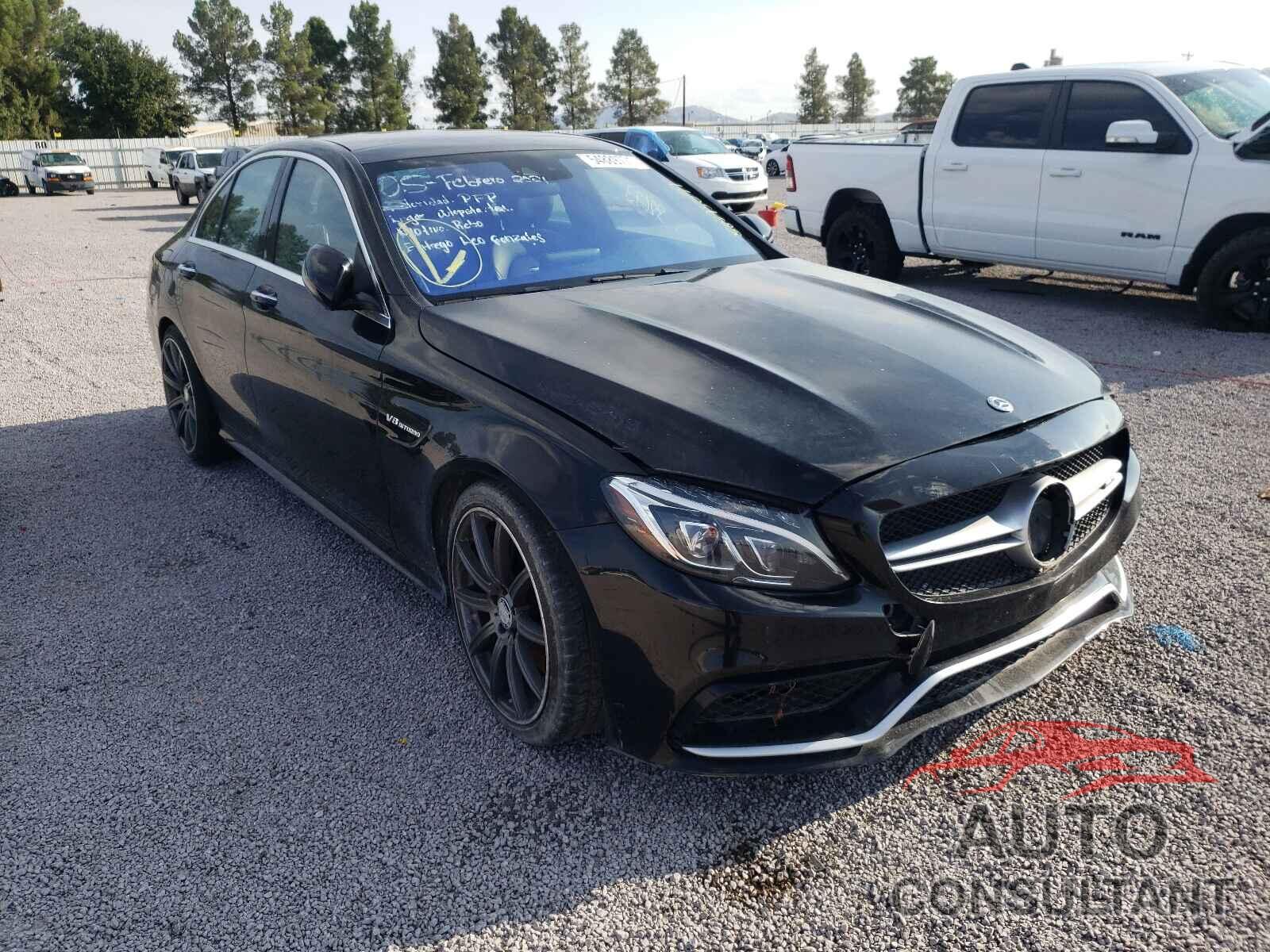 MERCEDES-BENZ C-CLASS 2016 - 55SWF8GB5GU146760