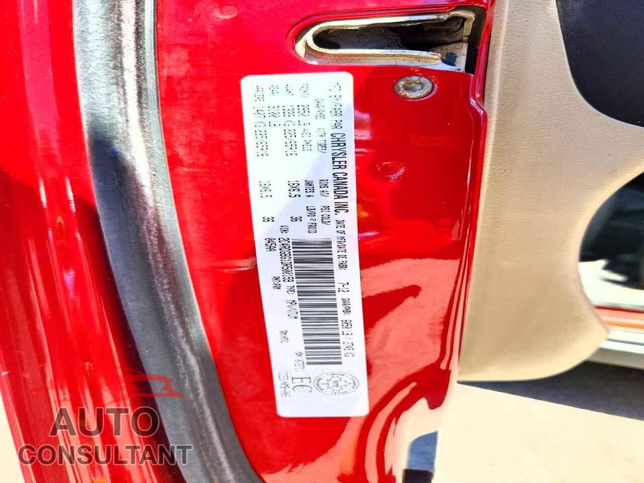 DODGE CARAVAN 2013 - 2C4RDGBG1DR500159