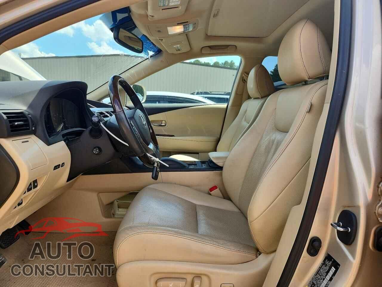 LEXUS RX350 2013 - 2T2BK1BA7DC208625