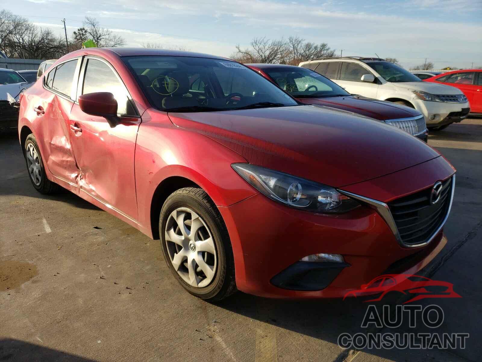 MAZDA 3 2016 - 3MZBM1T78GM288382