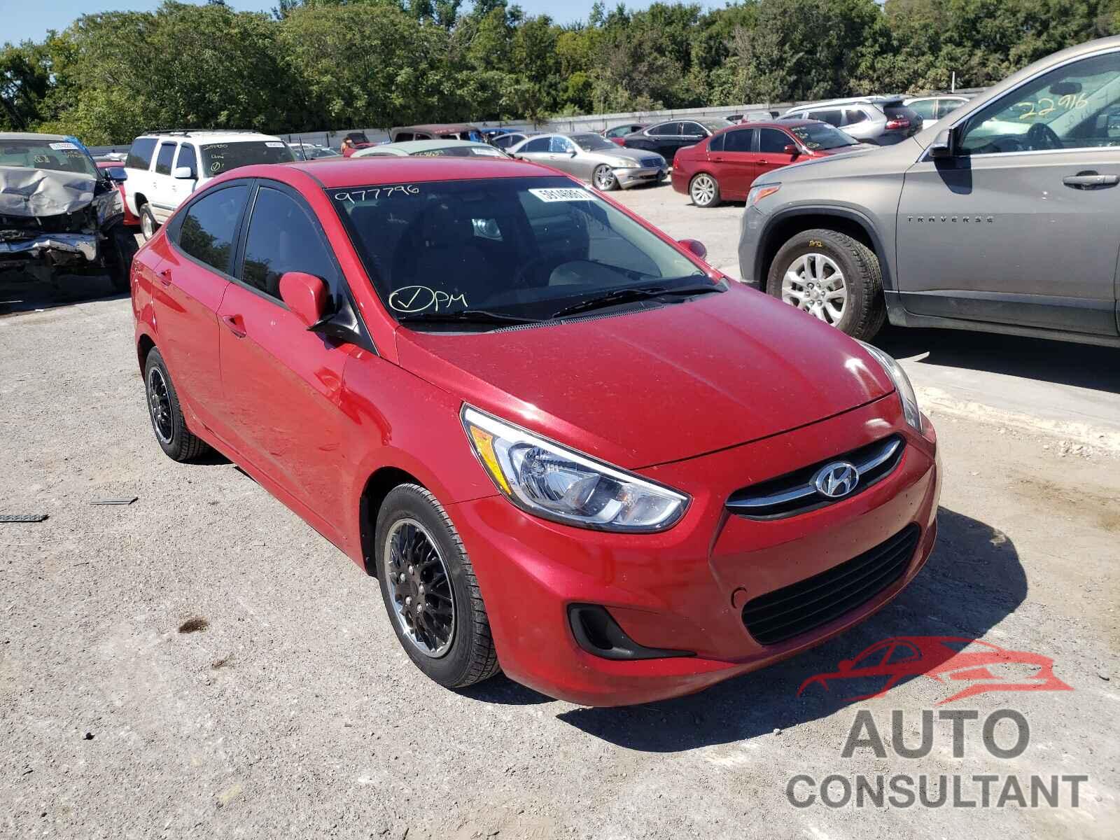 HYUNDAI ACCENT 2016 - KMHCT4AE1GU977796