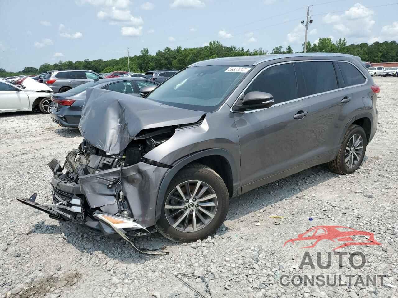 TOYOTA HIGHLANDER 2018 - 5TDKZRFH9JS545175