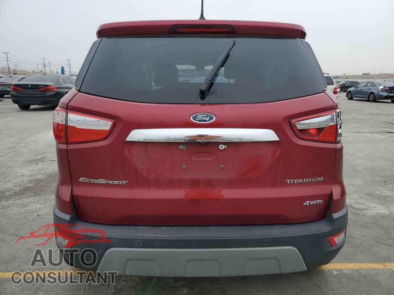 FORD ECOSPORT 2019 - MAJ6S3KL6KC309296