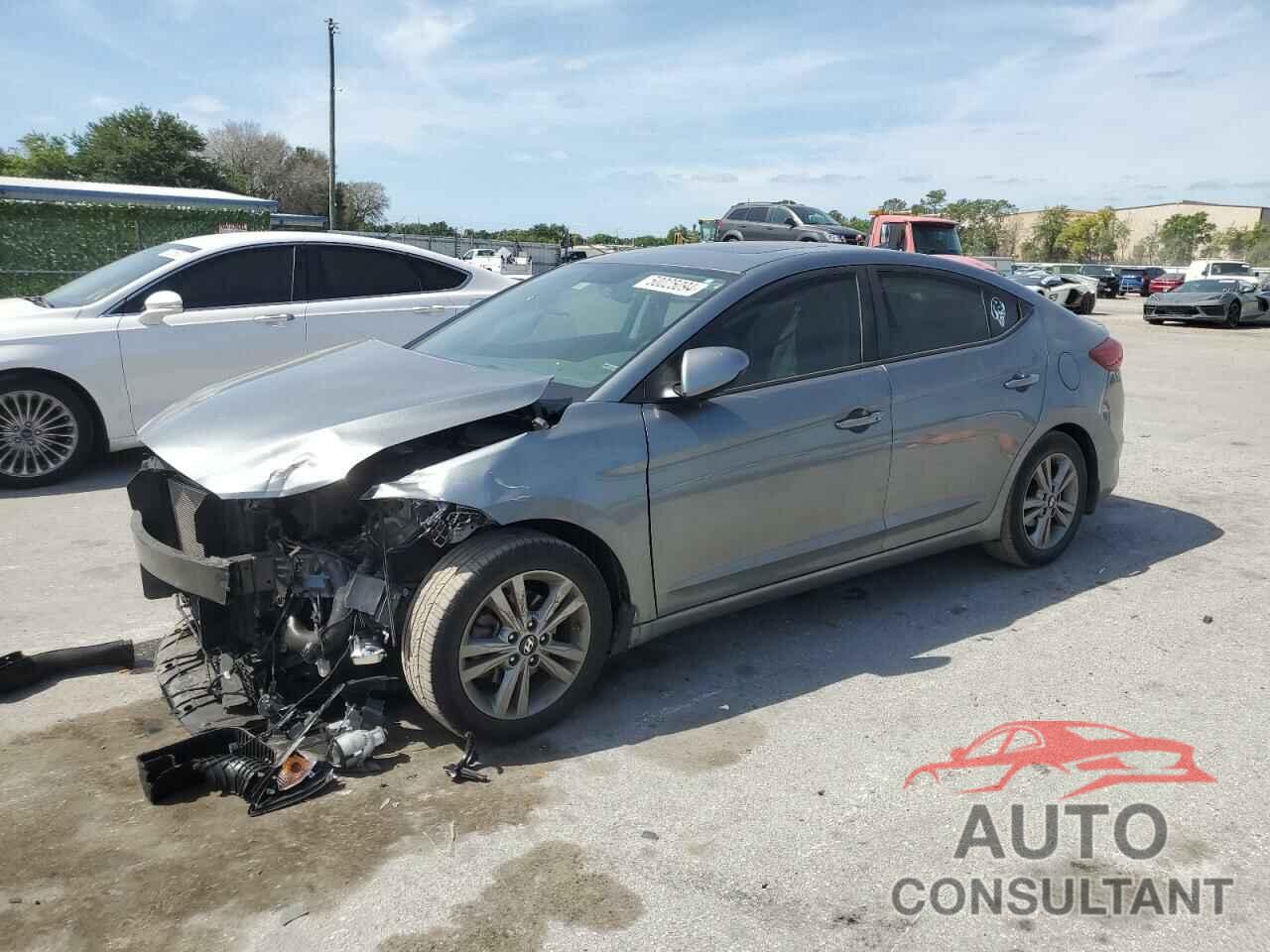 HYUNDAI ELANTRA 2018 - KMHD84LF9JU518776