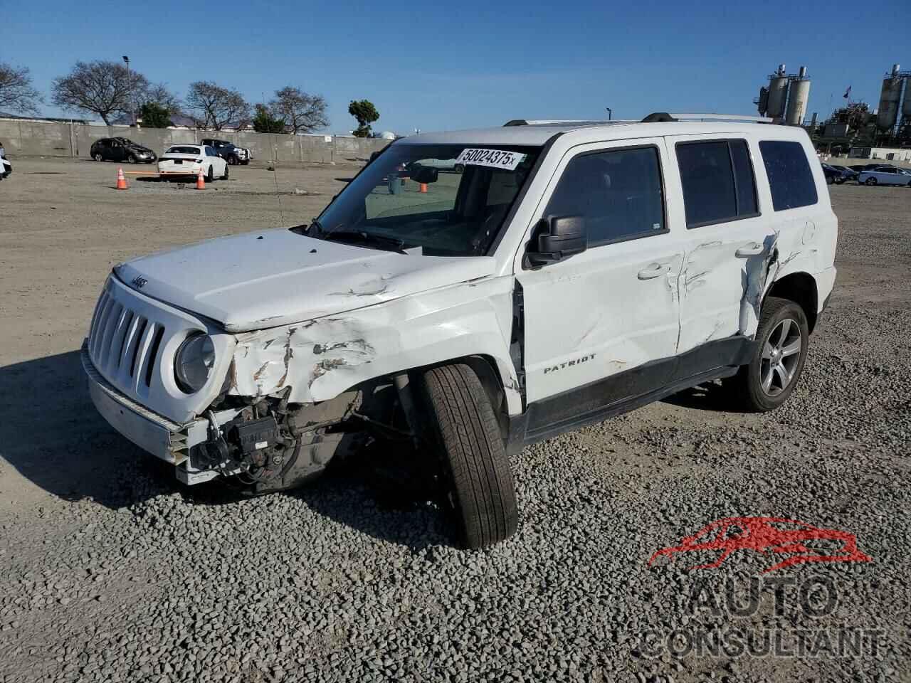 JEEP PATRIOT 2017 - 1C4NJPFA6HD121390