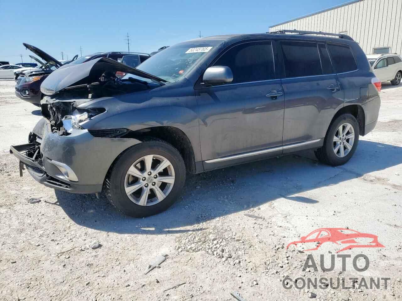 TOYOTA HIGHLANDER 2012 - 5TDZK3EH6CS050582