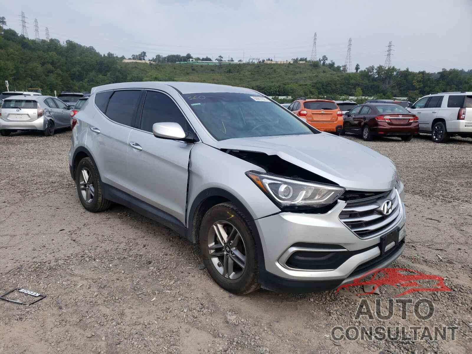 HYUNDAI SANTA FE 2018 - 5XYZTDLB9JG568374