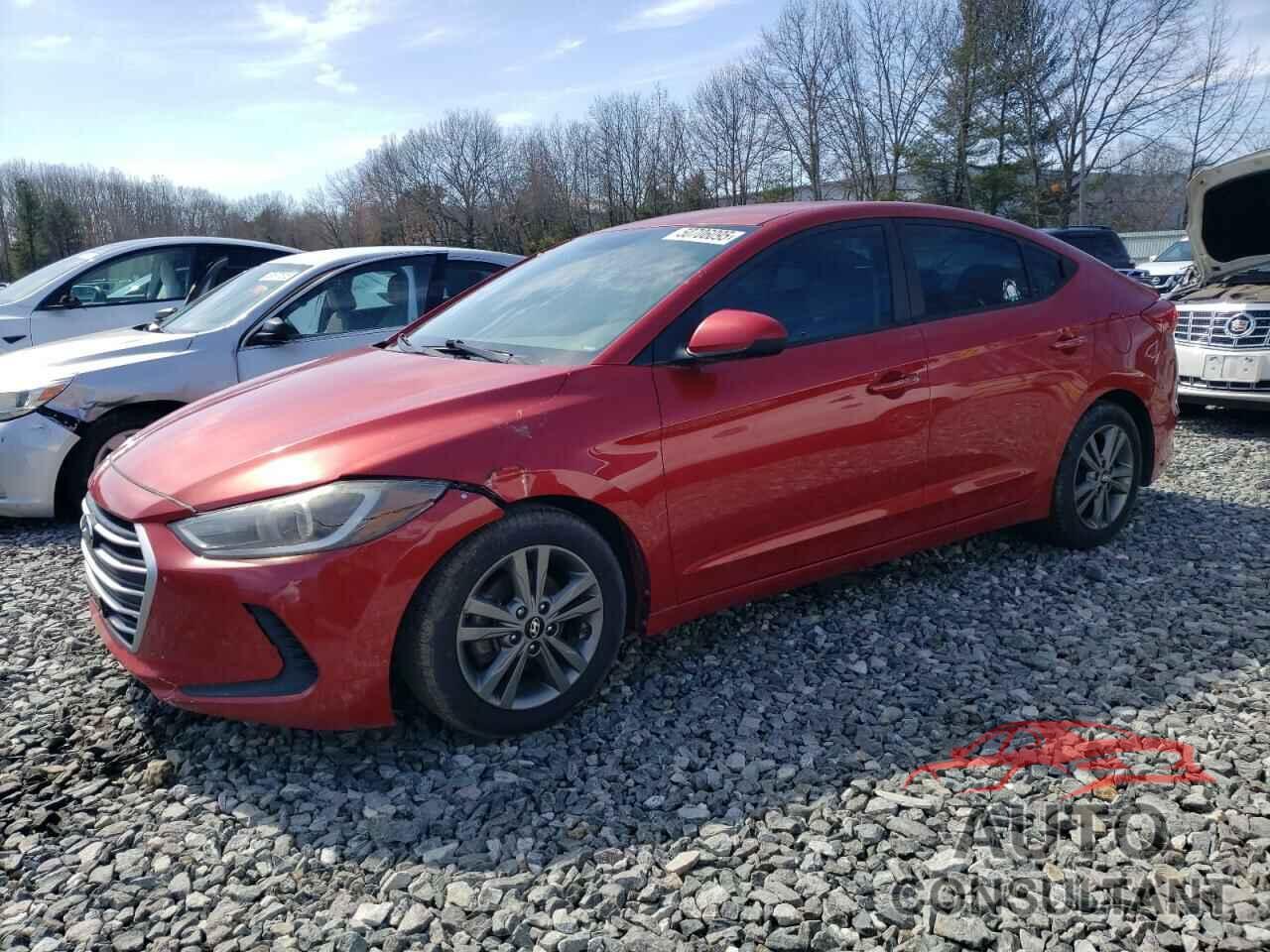HYUNDAI ELANTRA 2017 - 5NPD84LF6HH186935