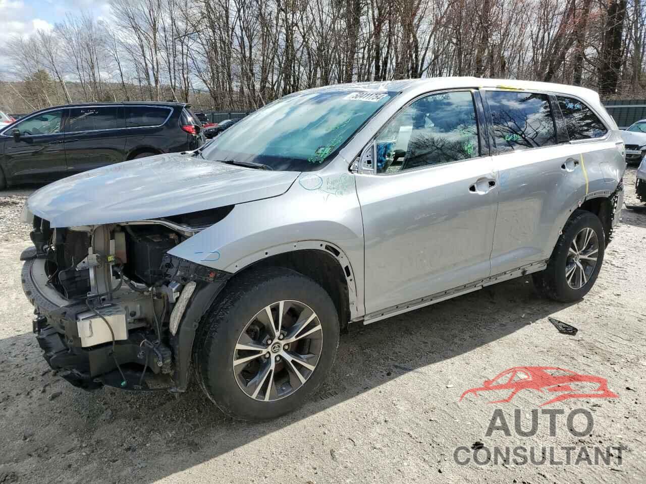 TOYOTA HIGHLANDER 2016 - 5TDJKRFH1GS255330