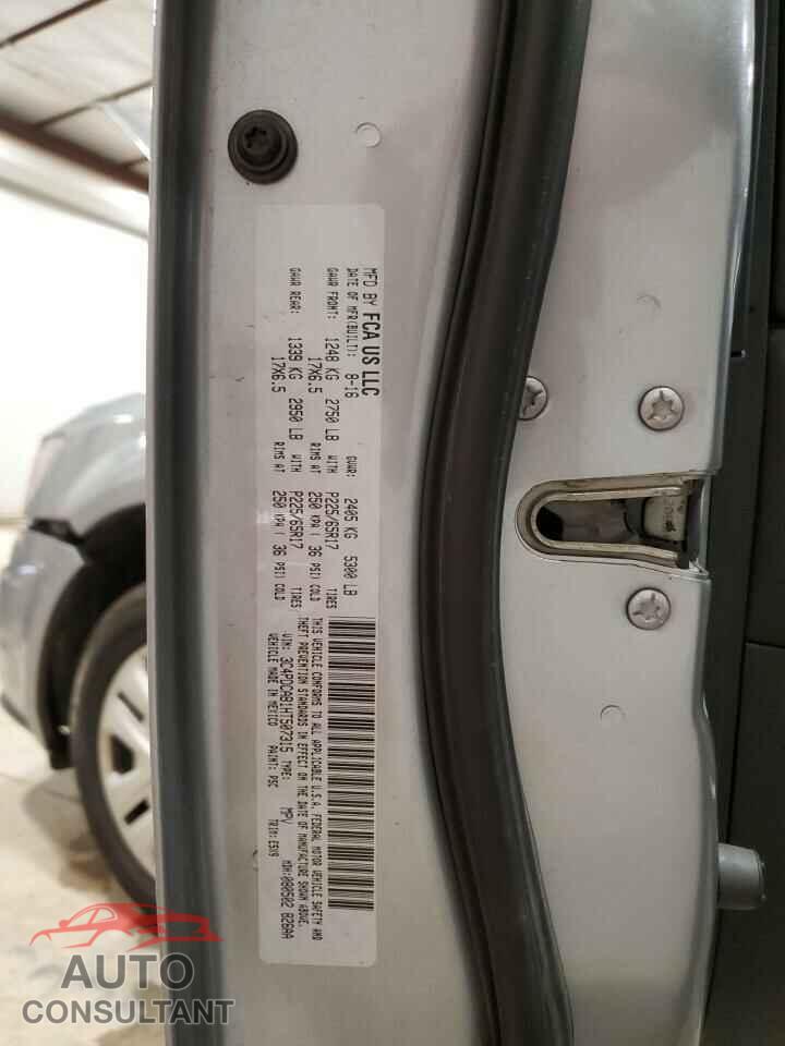 DODGE JOURNEY 2017 - 3C4PDCAB1HT507315