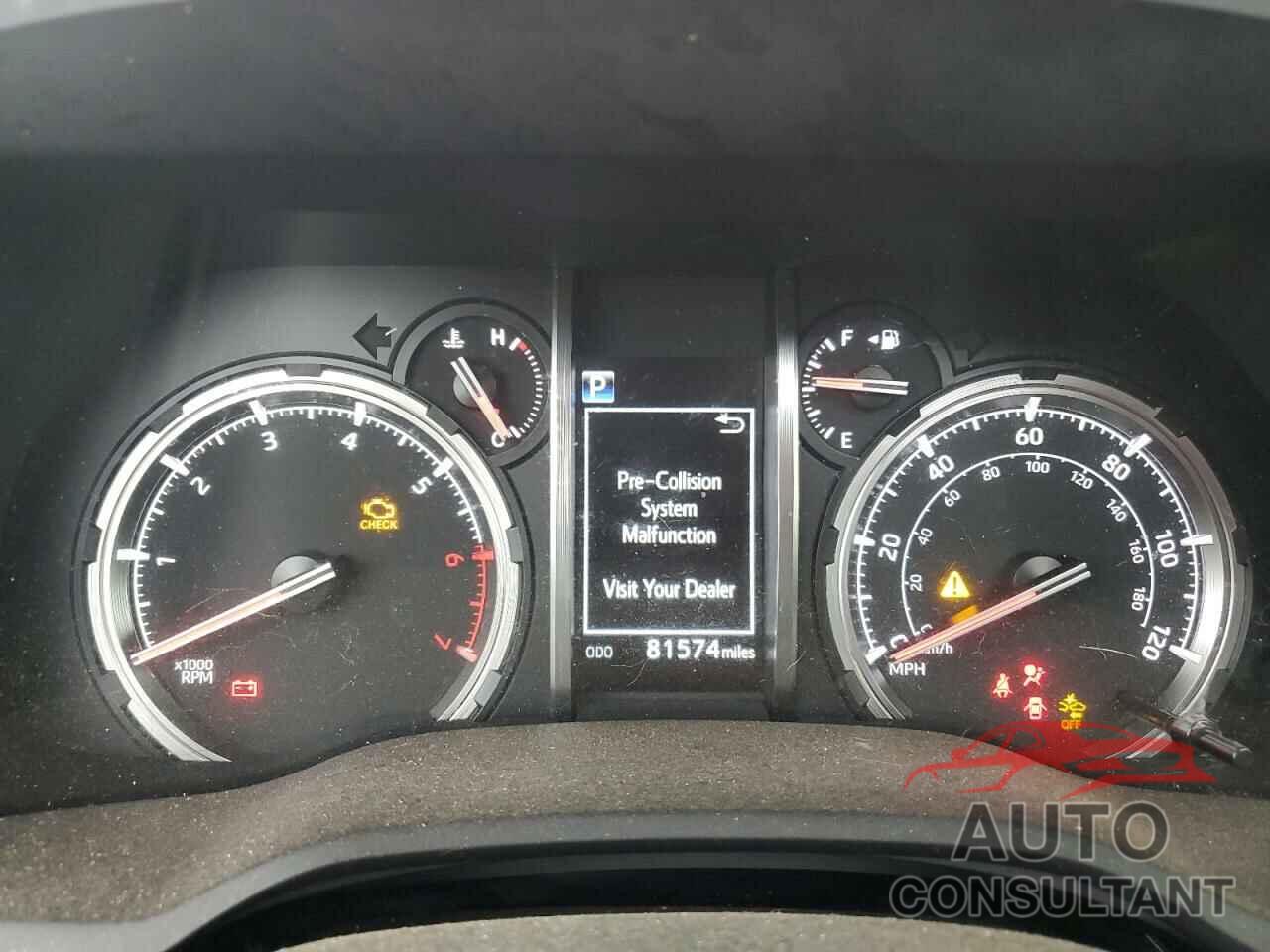 TOYOTA 4RUNNER 2021 - JTEHU5JR5M5854150