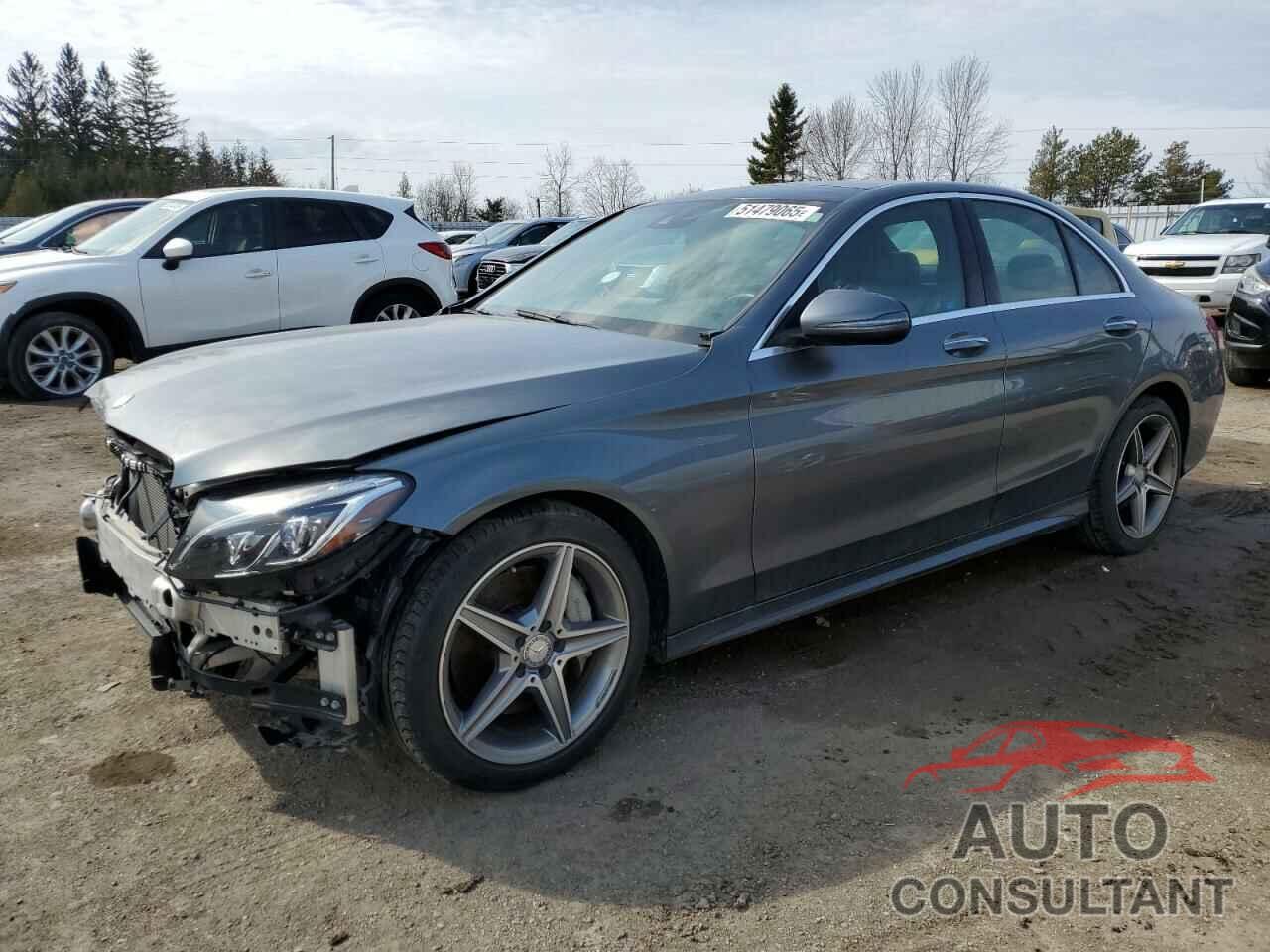 MERCEDES-BENZ C-CLASS 2017 - 55SWF4KB9HU195090