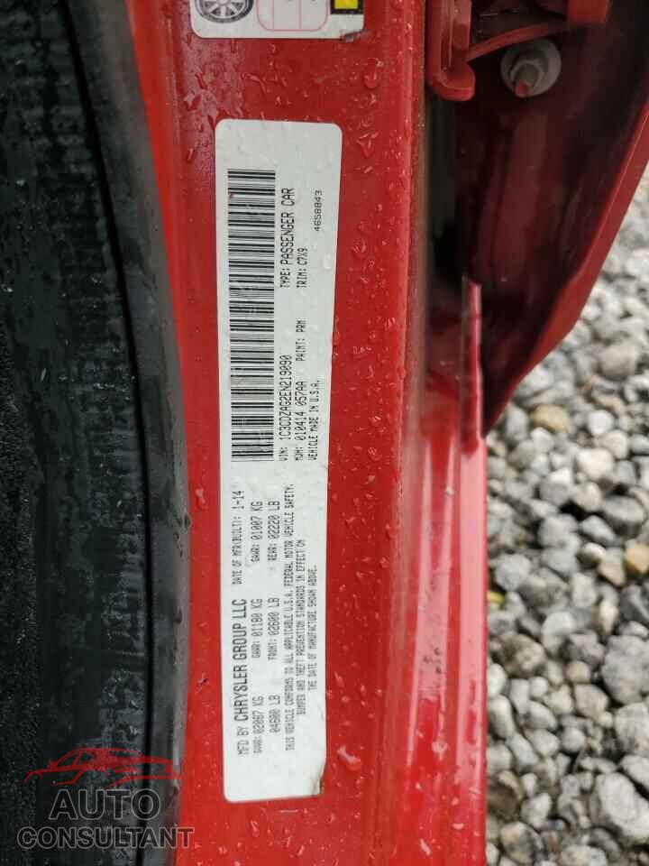 DODGE AVENGER 2014 - 1C3CDZAG2EN219090