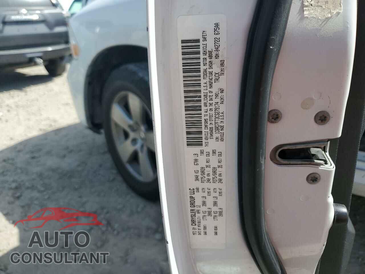 DODGE RAM 1500 2012 - 1C6RD7FT3CS279174