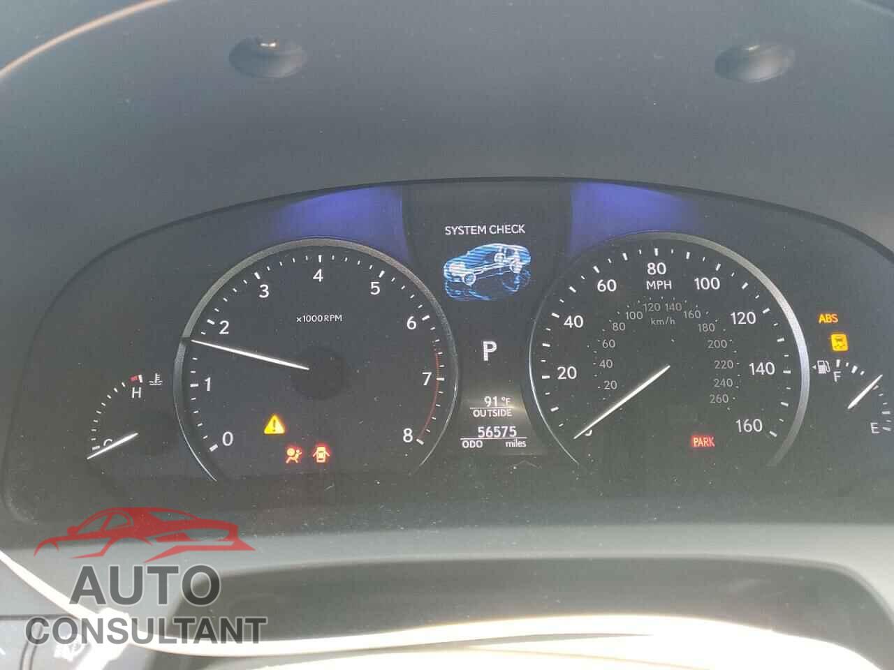 LEXUS LS460 2014 - JTHBL5EF1E5130713