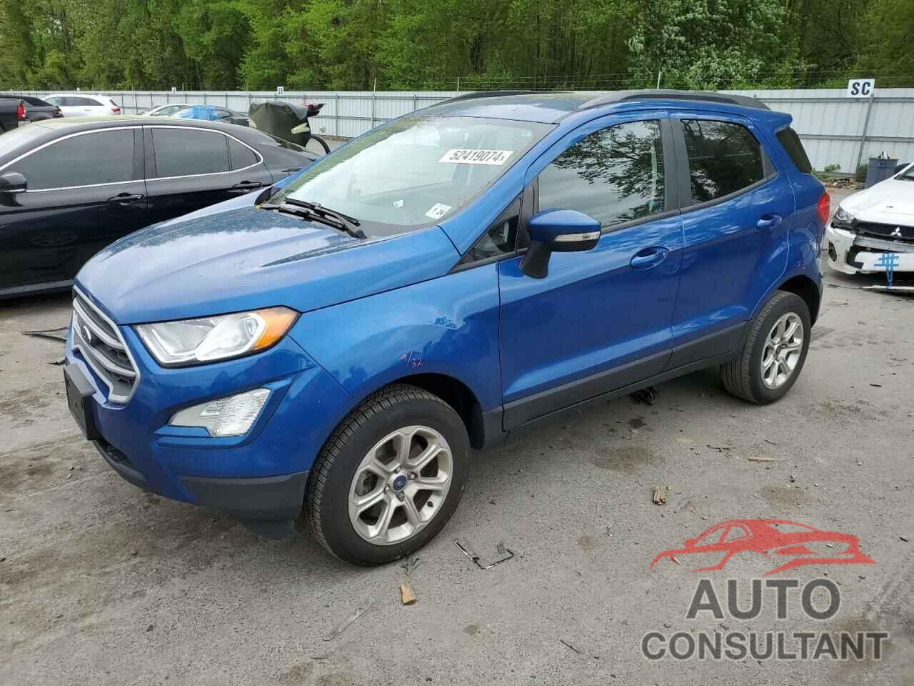 FORD ECOSPORT 2019 - MAJ6S3GL0KC298417