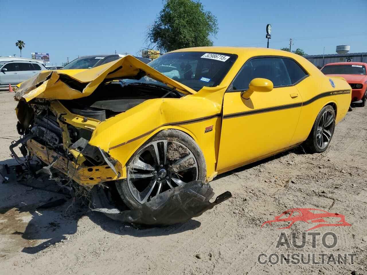 DODGE CHALLENGER 2012 - 2C3CDYCJ4CH201232