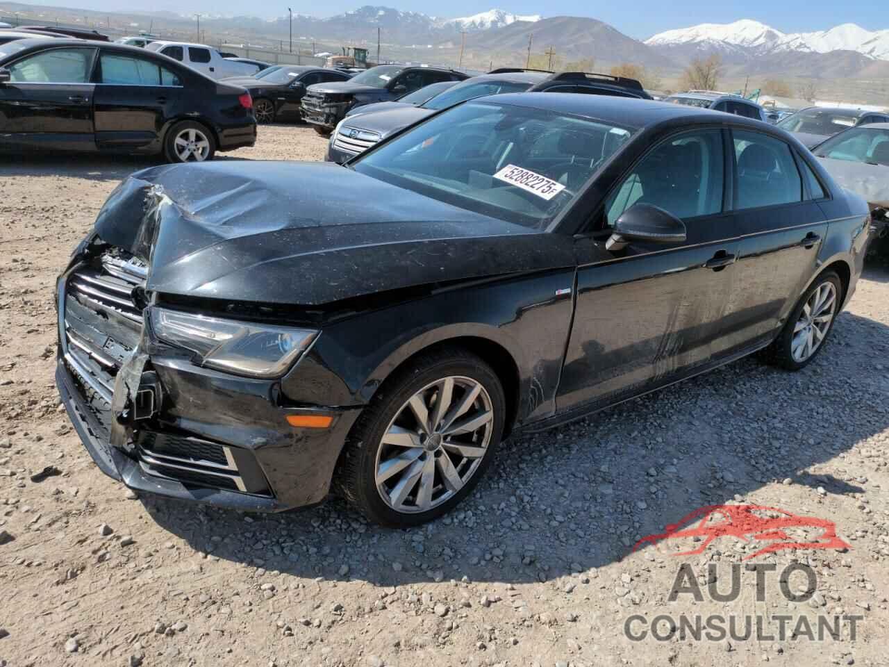 AUDI A4 2018 - WAUKMAF48JA107366