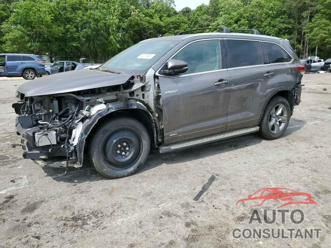 TOYOTA HIGHLANDER 2019 - 5TDDGRFH9KS069736