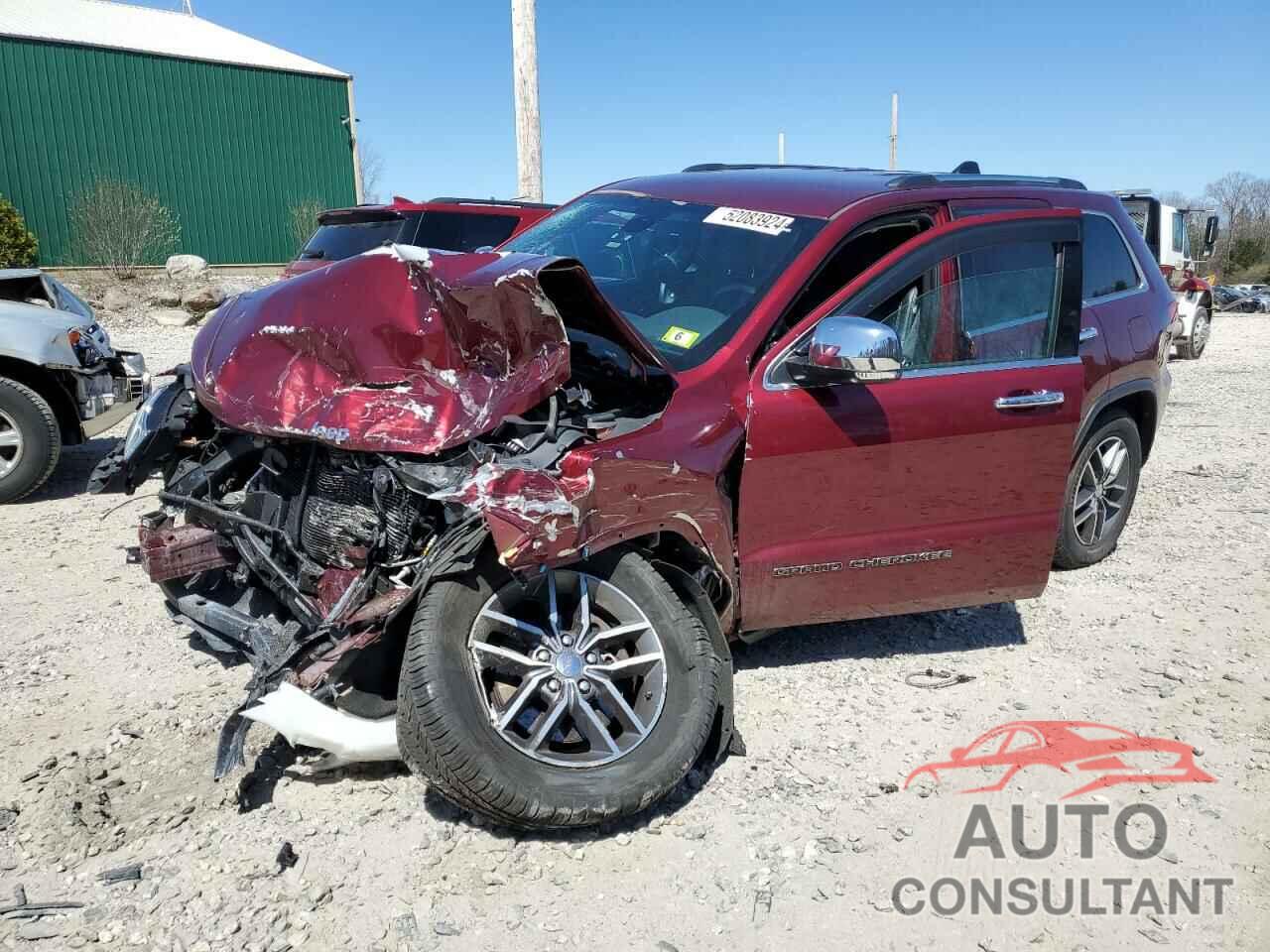 JEEP GRAND CHER 2017 - 1C4RJFBG1HC791456