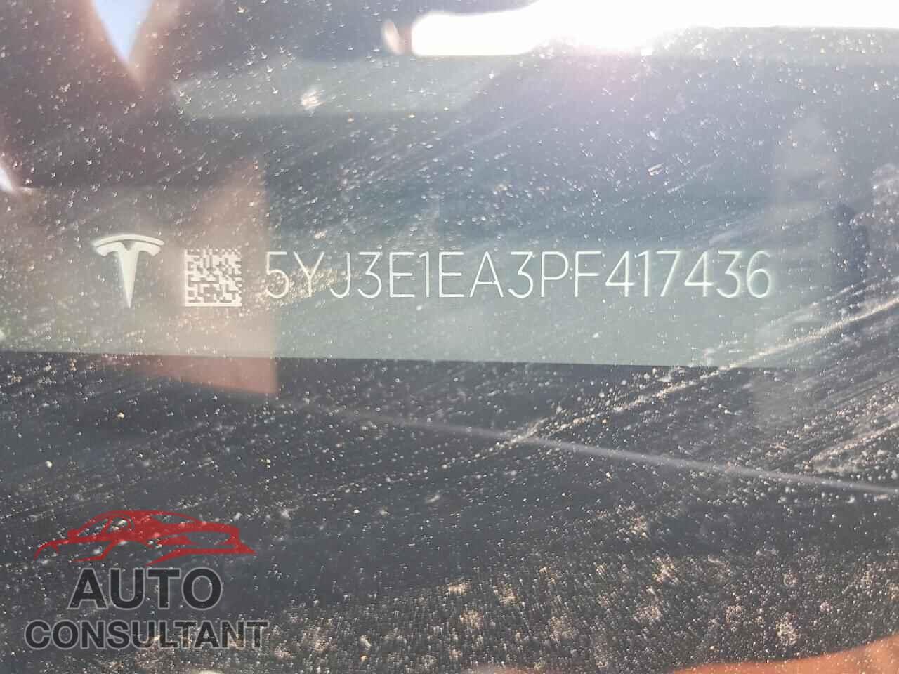 TESLA MODEL 3 2023 - 5YJ3E1EA3PF417436