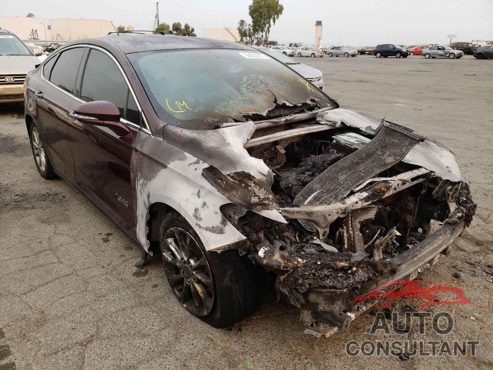 FORD FUSION 2017 - 3FA6P0PU6HR142272