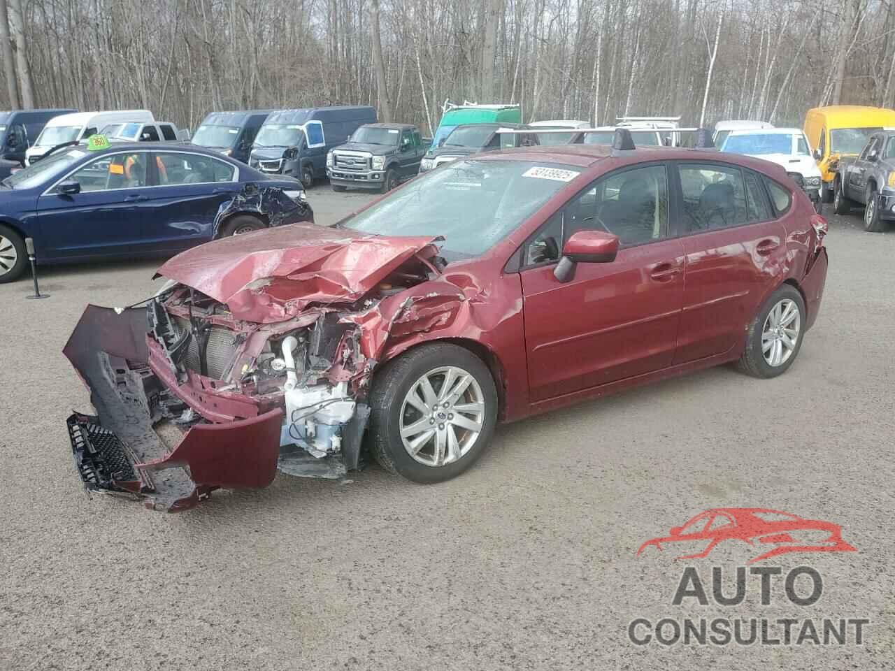 SUBARU IMPREZA 2015 - JF1GPAC63FH205232