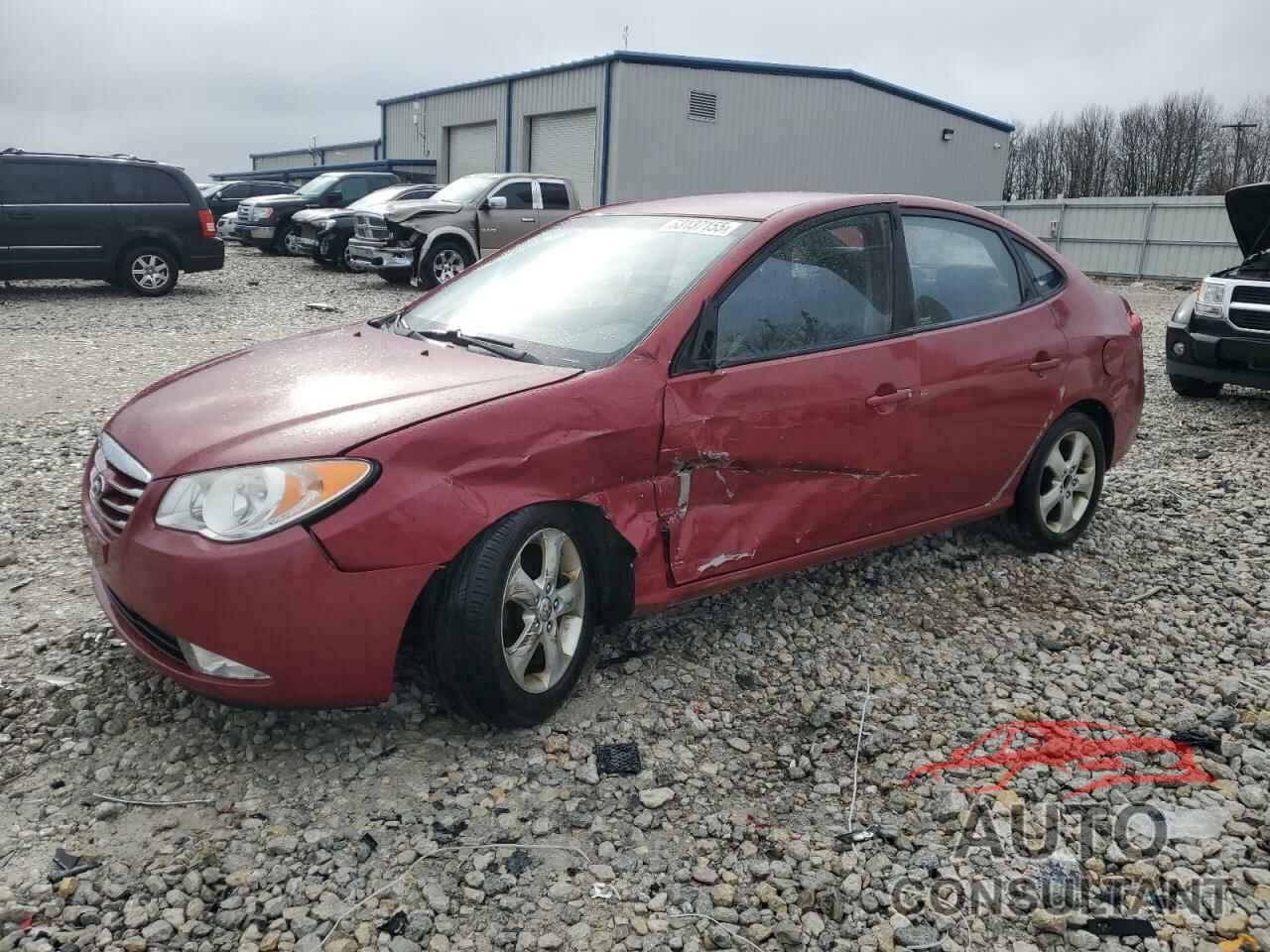 HYUNDAI ELANTRA 2010 - KMHDU4AD9AU168420