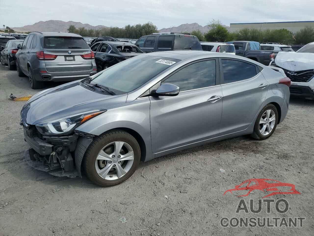 HYUNDAI ELANTRA 2016 - KMHDH4AE3GU483171