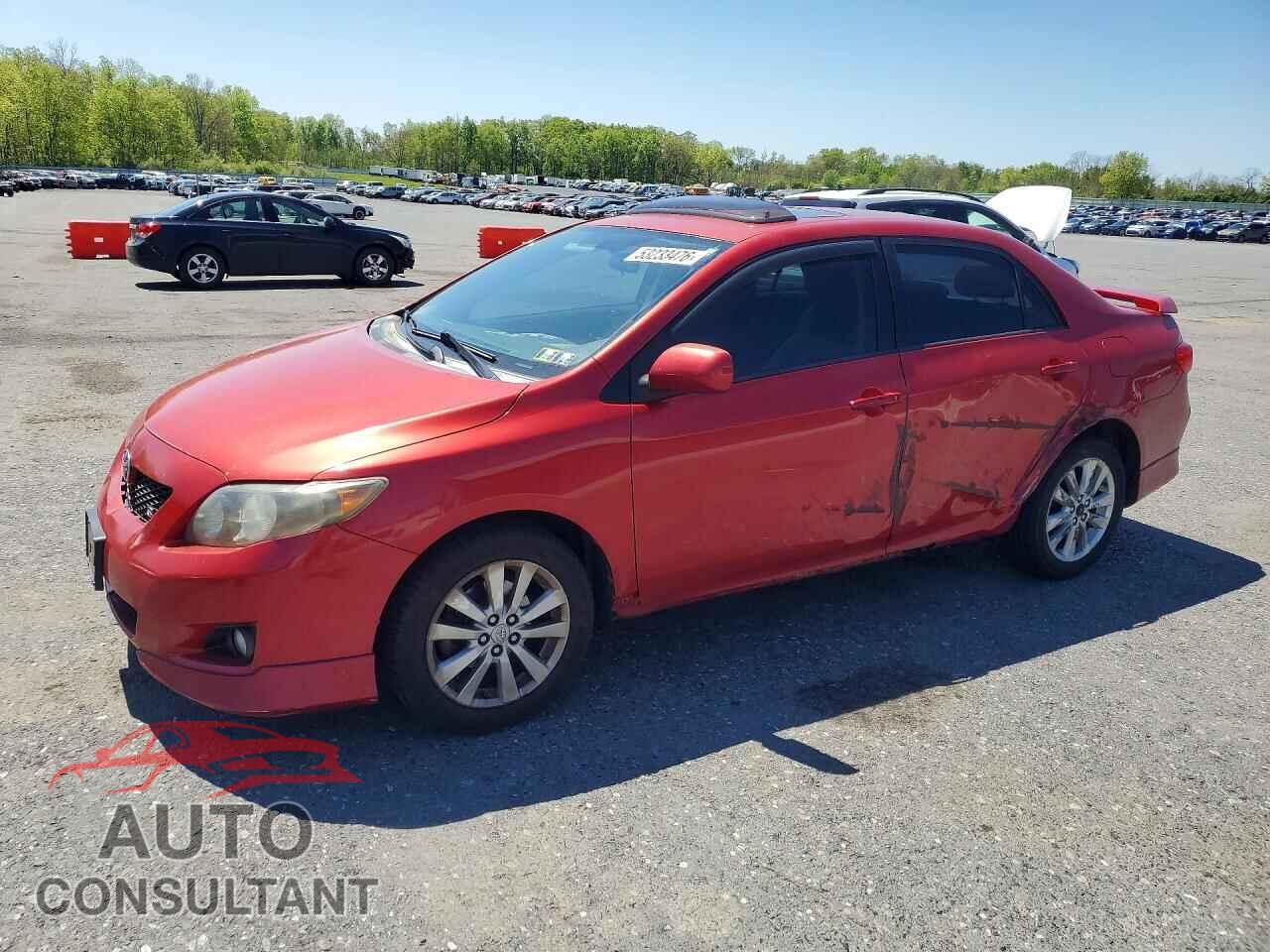 TOYOTA COROLLA 2010 - 2T1BU4EEXAC359792