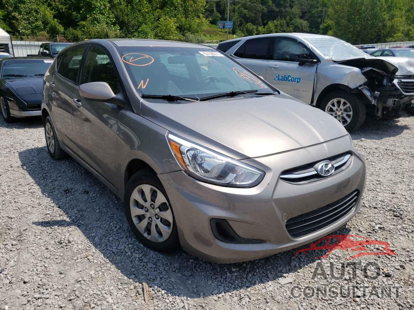 HYUNDAI ACCENT 2017 - KMHCT5AE4HU357659