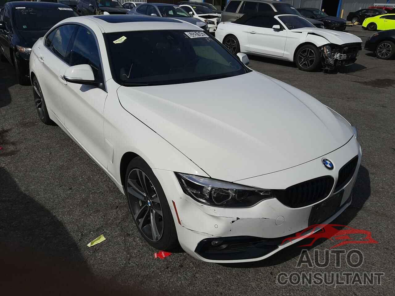 BMW 4 SERIES 2020 - WBA4J1C09LCE50541