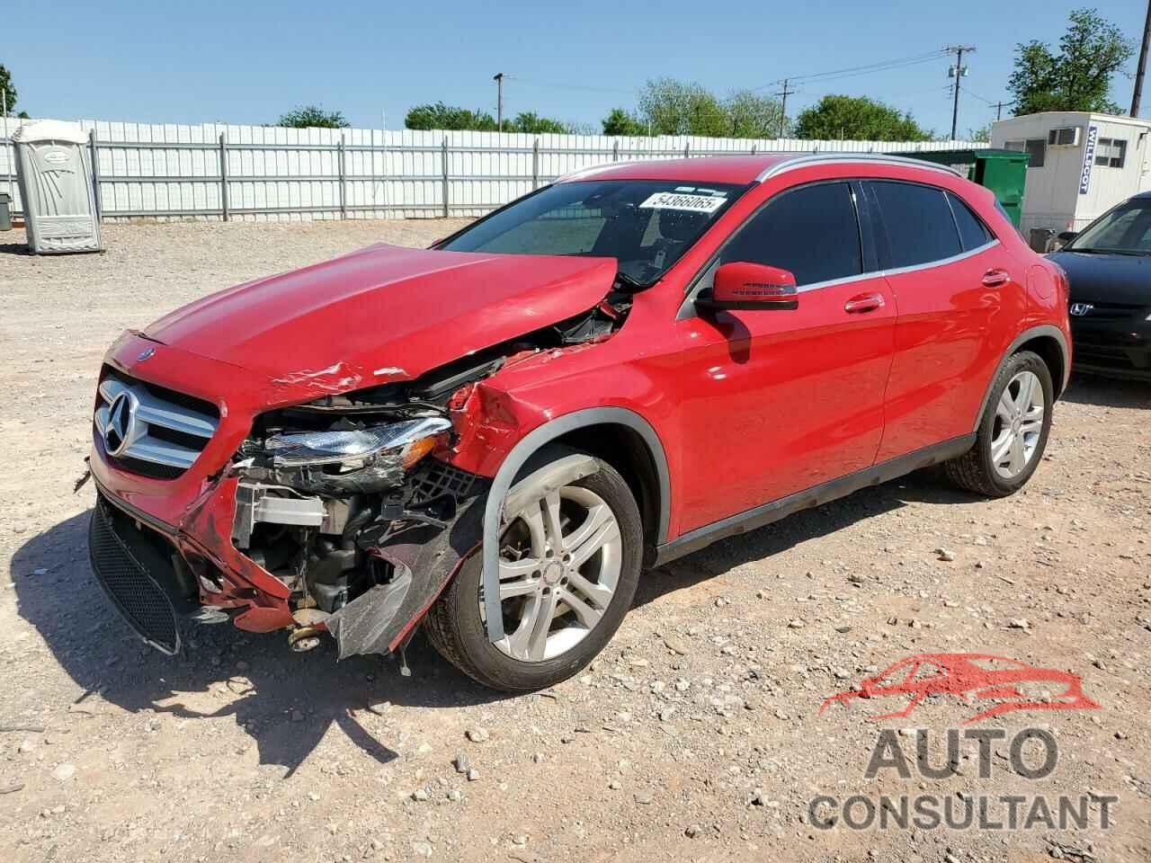 MERCEDES-BENZ GLA-CLASS 2017 - WDCTG4EBXHJ338757