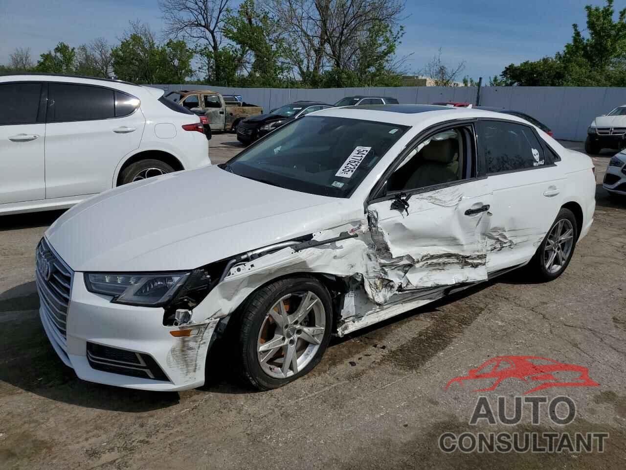 AUDI A4 2018 - WAUKMAF40JA125148