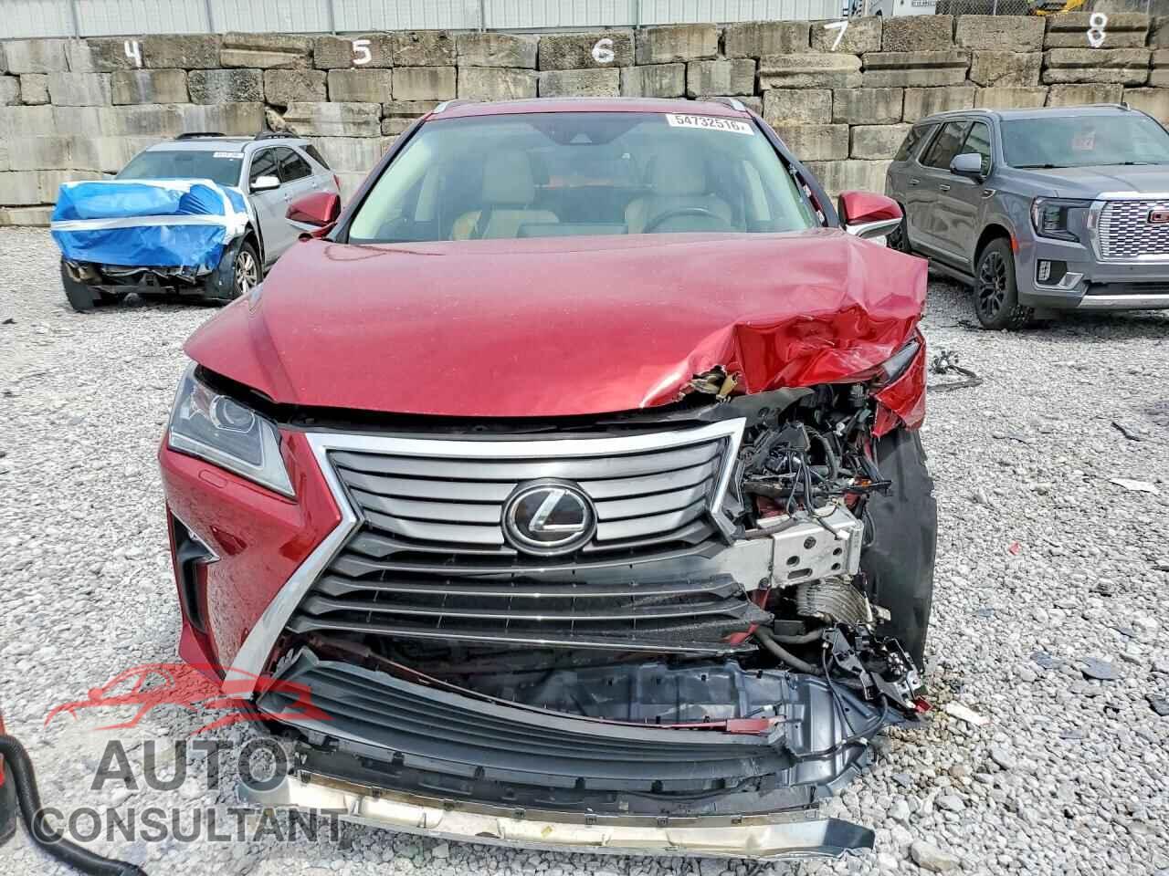 LEXUS RX350 2017 - 2T2BZMCA9HC080891