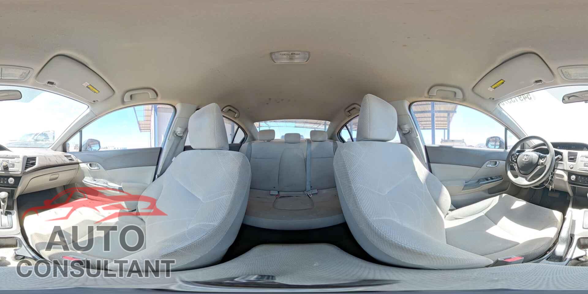 HONDA CIVIC 2012 - 19XFB2F55CE326357