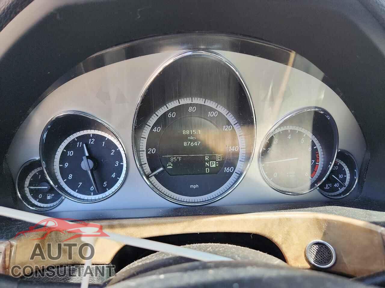 MERCEDES-BENZ E-CLASS 2011 - WDDHF8HB3BA433644